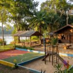 Parque público em Porto Velho com estrutura para programações de férias infantis