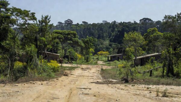 Área rural de Colniza, MT, local de operação que libertou reféns