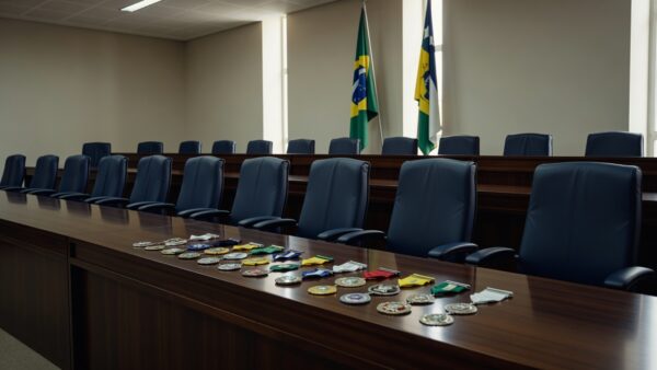 Policiais civis aposentados com suas homenagens (Foto: Thyago Lorentz | Secom ALE/RO)
