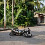Motocicleta roubada em assalto em rua de Porto Velho