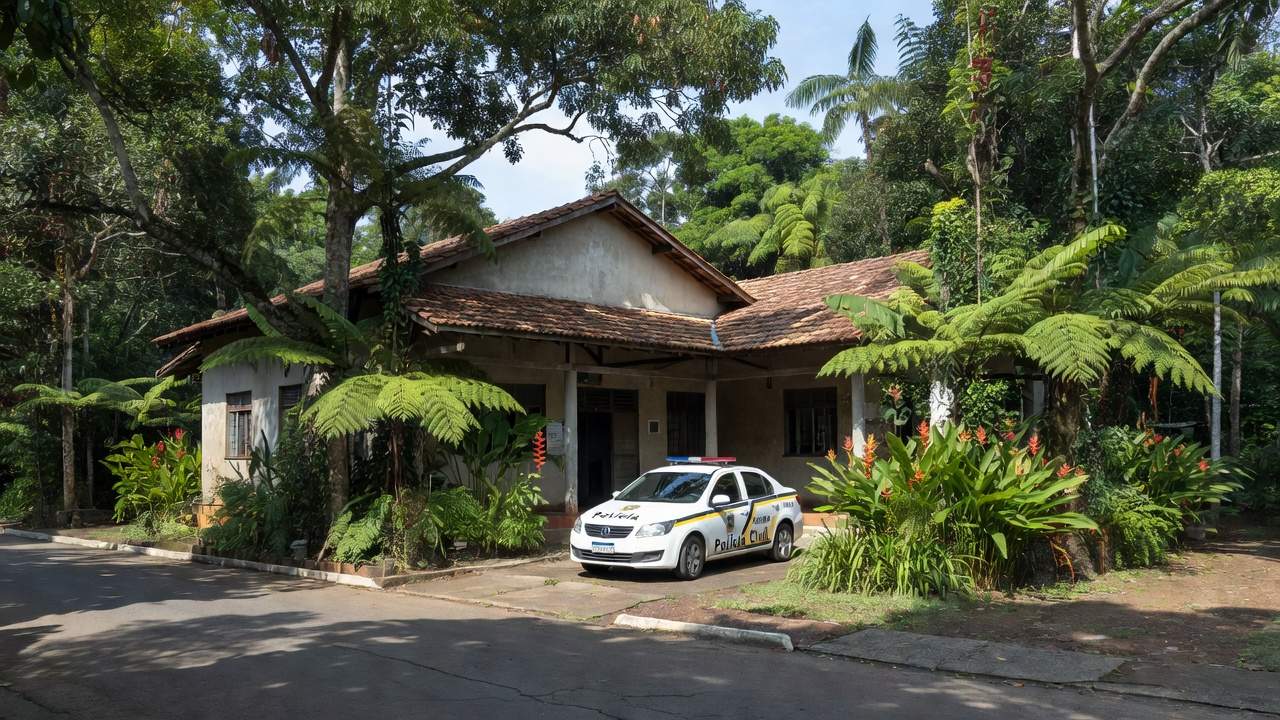 Delegacia da Polícia Civil em Rondônia para registro de boletim de ocorrência