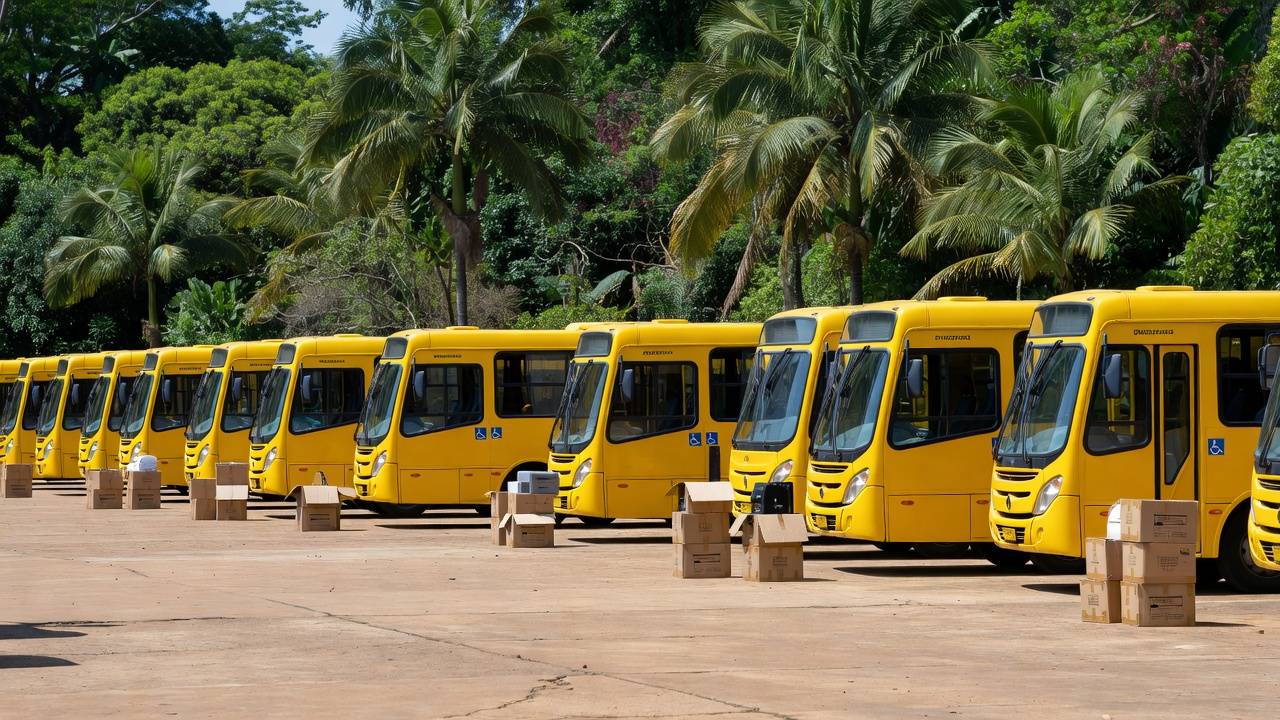 Entrega de 54 Ônibus Urbano Escolar Acessível (Onurea) e 209 impressoras Braille, amplia os investimentos em acessibilidade e inclusão na Rede Pública Estadual de Ensino - Da Redação