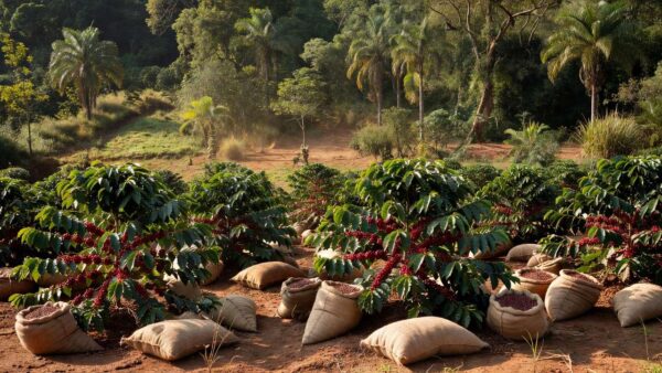 Lavoura de café premiada em Rolim de Moura no Concafé 2025