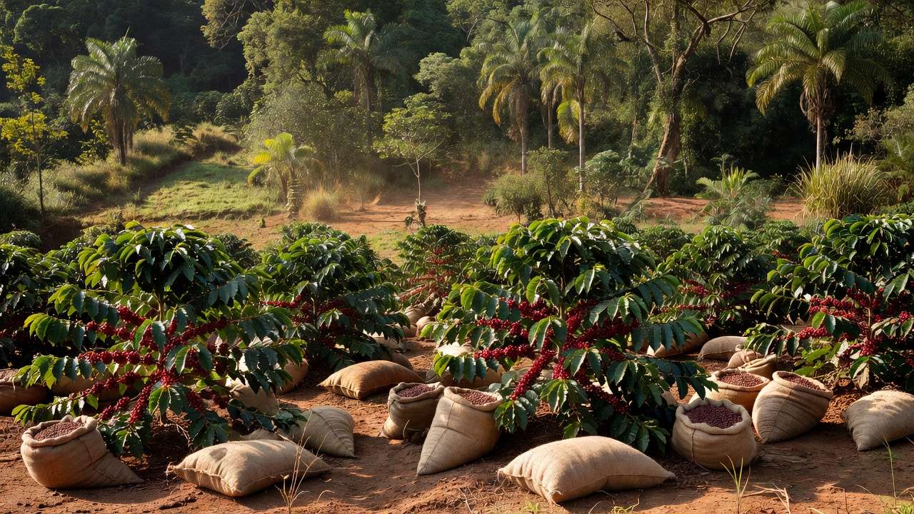 Lavoura de café premiada em Rolim de Moura no Concafé 2025