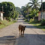 Ela é de porte pequeno, tem pelagem creme, com as patinhas, o rosto e o rabo bem peludos, e atende pelo nome de Mia