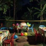 Festa de aniversário isolada por fita policial após tiroteio em Porto Velho