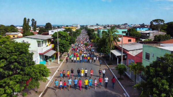 Marcha para Jesus nas ruas de Porto Velho, Rondônia