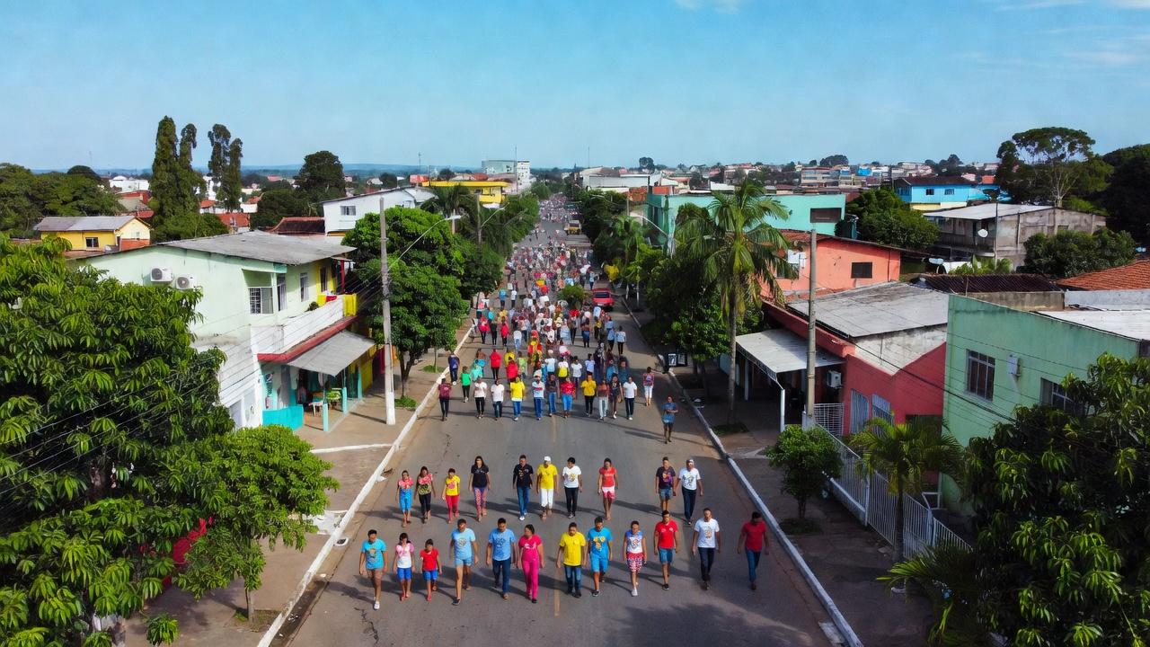 Marcha para Jesus nas ruas de Porto Velho, Rondônia