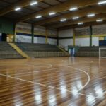 Quadra de futsal para quartas de final do Estadual 2026