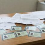 Carteiras de identidade e computador em investigação da Polícia Civil sobre venda ilegal de senhas em Rondônia