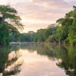 Rio Madeira em Porto Velho com cenário para pesca esportiva na Amazônia