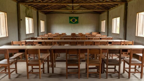 Auditório para escuta pública sobre educação em Machadinho d’Oeste, Rondônia
