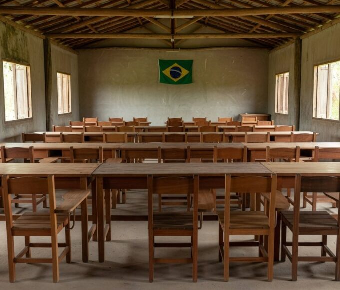 Auditório para escuta pública sobre educação em Machadinho d’Oeste, Rondônia