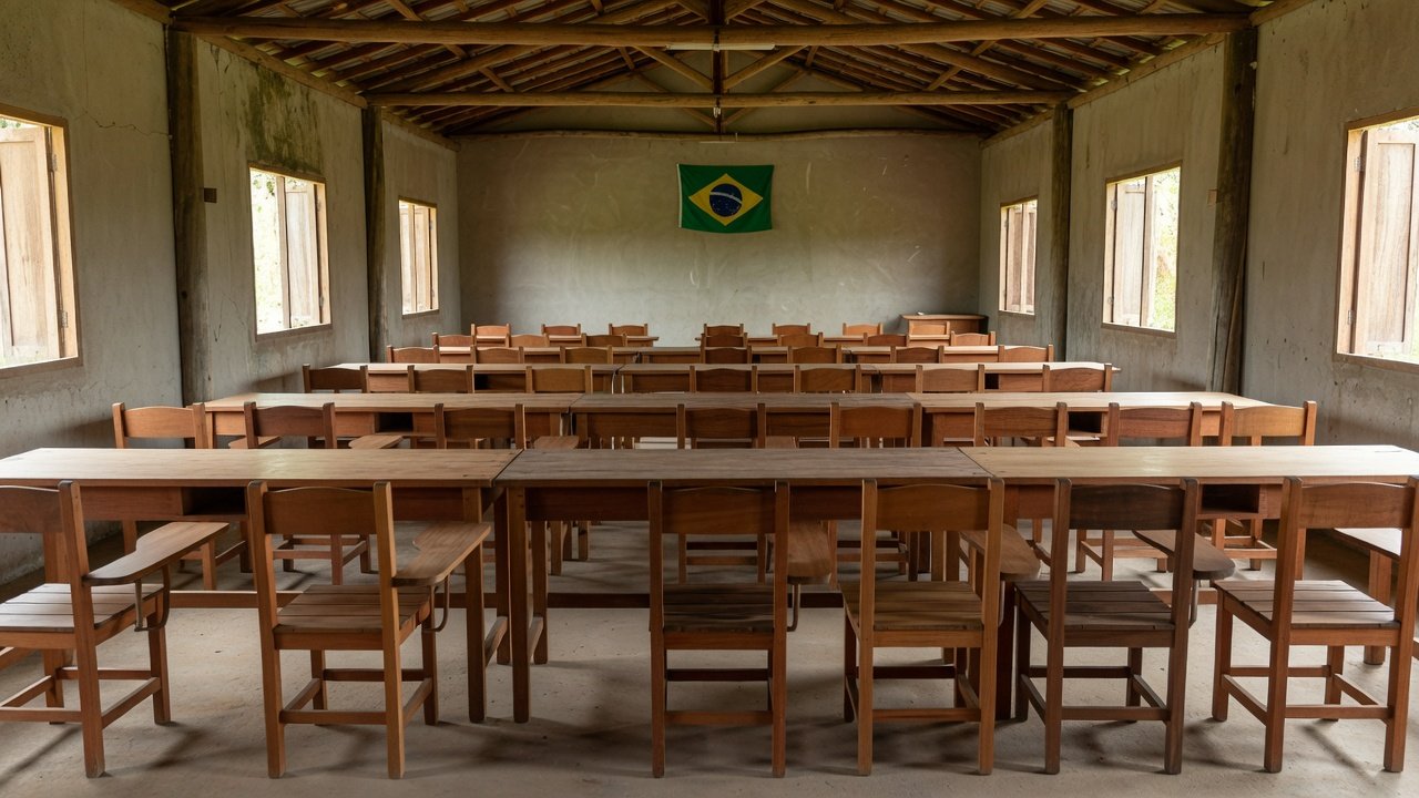 Auditório para escuta pública sobre educação em Machadinho d’Oeste, Rondônia