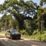 Viatura da Polícia Federal em área rural de Rondônia
