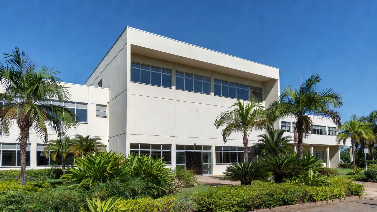 Fachada do Hospital Regional de Vilhena em Rondônia