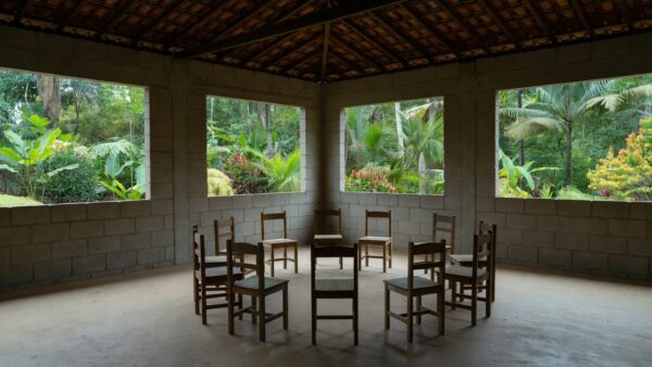 Abrigo em Ariquemes, Rondônia, local do projeto de Justiça Restaurativa do TJRO