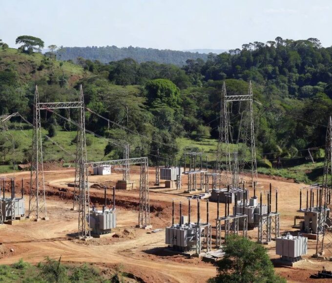 Obras de subestação e rede elétrica Energisa em Espigão do Oeste, Rondônia
