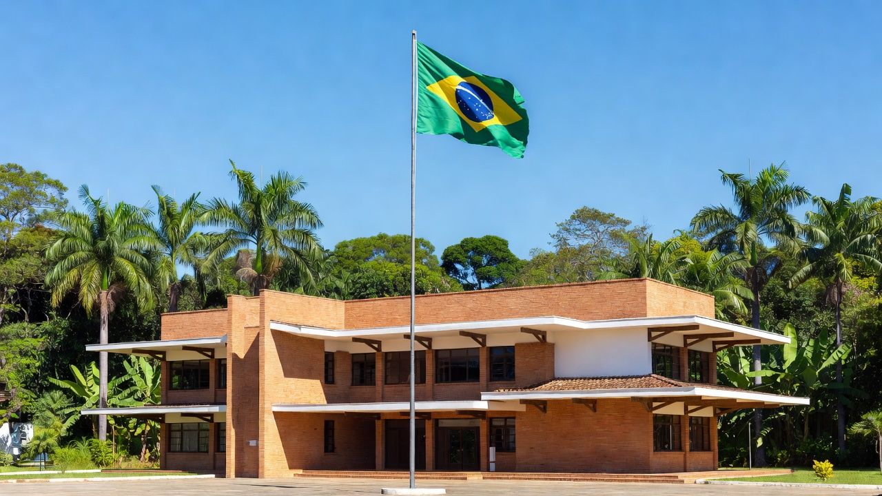 Palácio do Governo em Porto Velho representando pré-candidatura ao Governo de Rondônia