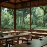 Sala de conferência em Rondônia para evento da imprensa sobre liberdade e sustentabilidade