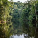 Rio Pirarara em Cacoal, local onde corpo de homem foi encontrado