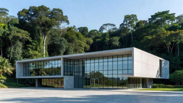 Palácio do Governo em Porto Velho, Rondônia, representando gestão eficiente e combate à corrupção