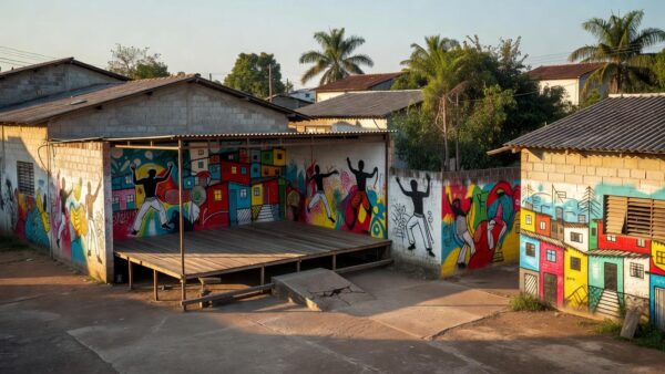 Centro cultural em Vilhena representando vitória no Prêmio Nacional Vozes Periféricas