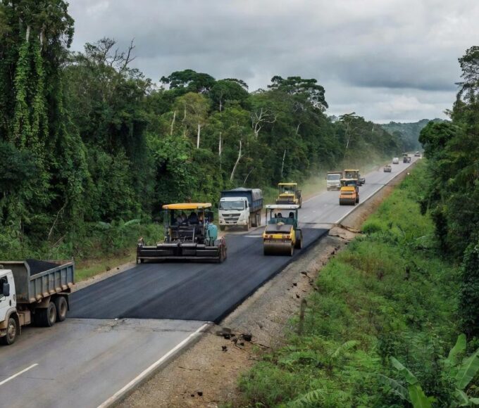 Obras de manutenção na BR-364 entre Vilhena e Porto Velho