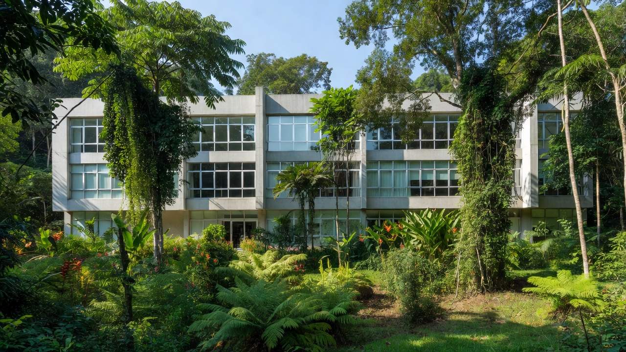 Fachada do Hospital Regional de Vilhena em Rondônia, Brasil