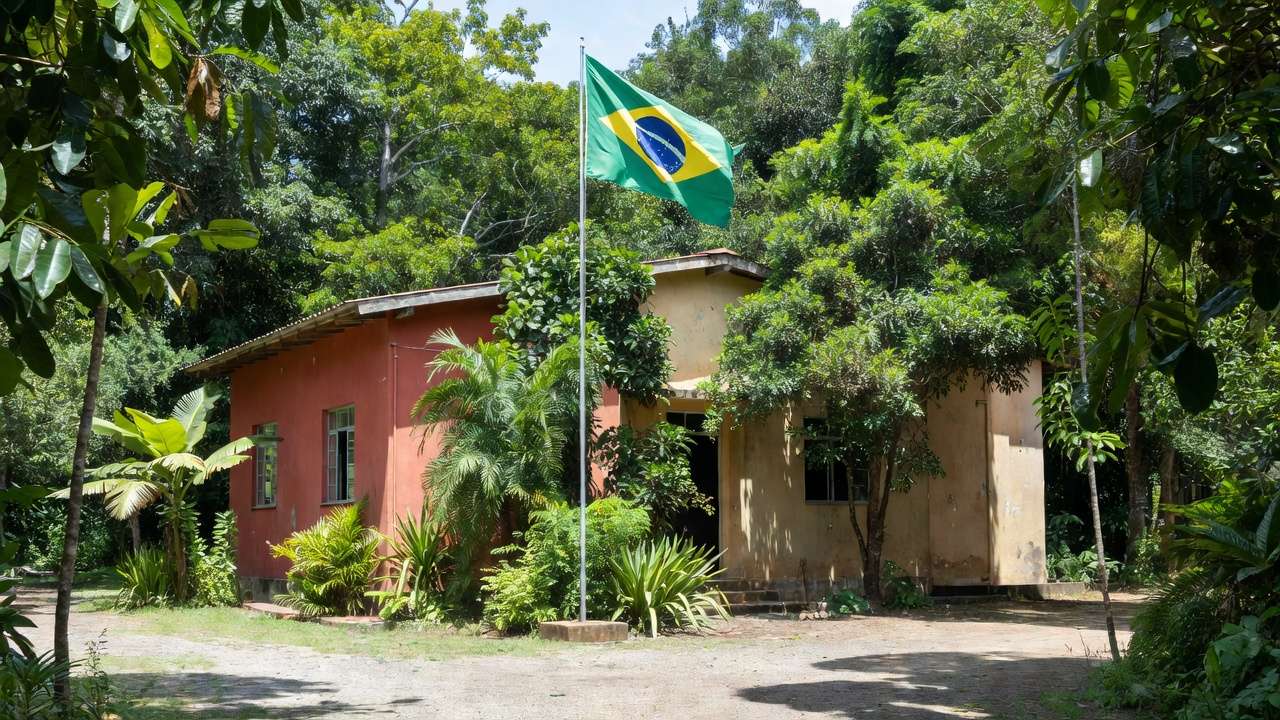 Fachada da Prefeitura de Guajará-Mirim durante fiscalização do TCE-RO sobre contratação