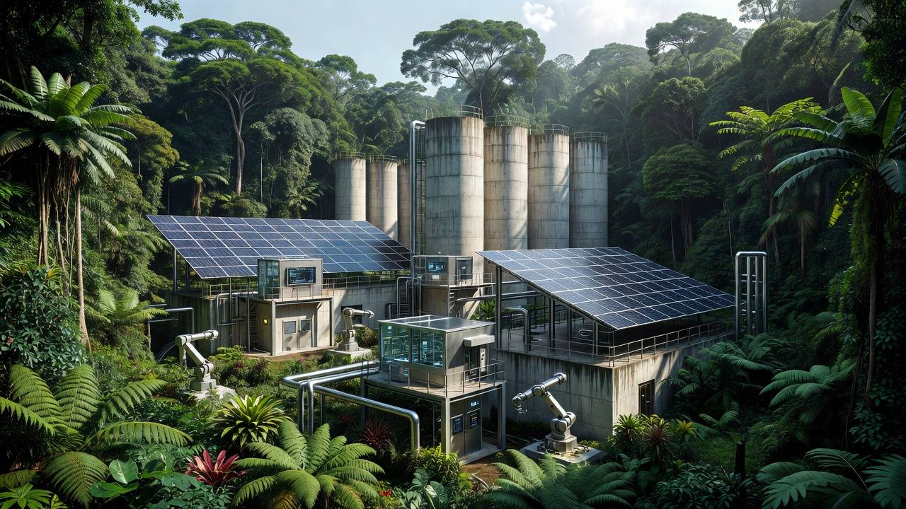 Planta industrial da ConcreAço da Amazônia com tecnologia e sustentabilidade