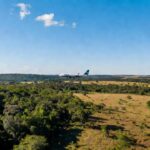 Avião da Azul em voo entre Rondônia e Cuiabá