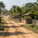Área rural para cavalgada da Expoagro em Rolim de Moura