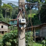 Instalação elétrica fraudulenta com medidor adulterado em Porto Velho