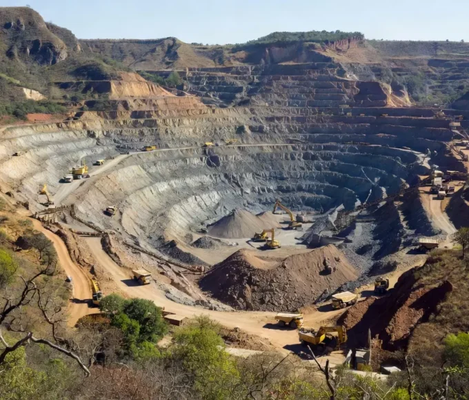 Jazida de ouro descoberta em mina no Brasil