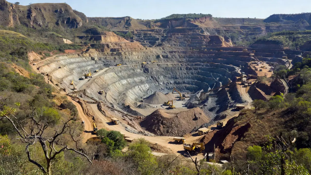 Jazida de ouro descoberta em mina no Brasil