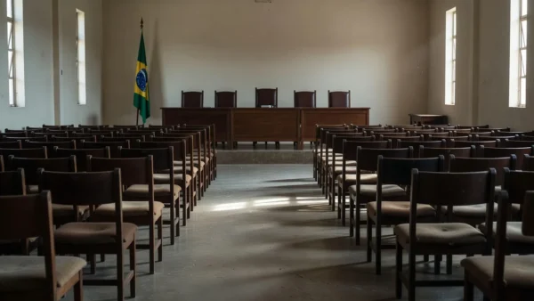 Sala de audiência pública da LDO 2027 em Pimenta Bueno