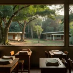 Campus da Unir em Rondônia com vegetação amazônica e sala de aula vazia, simbolizando novos cursos gratuitos
