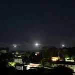 Fenômeno cortou o céu de Vilhena / Foto: Divulgação