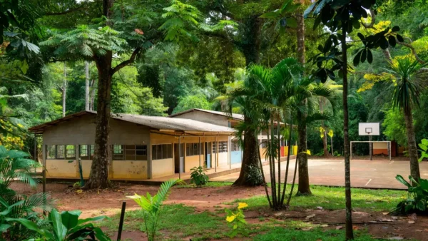 Escola em Rolim de Moura, Rondônia, representando 1º lugar no Ideb estadual