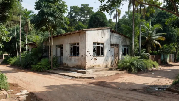 Prédio de produtora eleitoral em Porto Velho após atentado a tiros