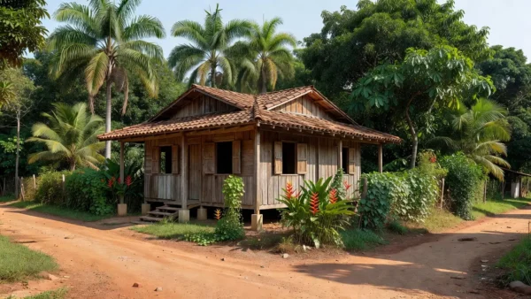 Casa residencial em Ji-Paraná, Rondônia, relacionada a caso de agressão familiar