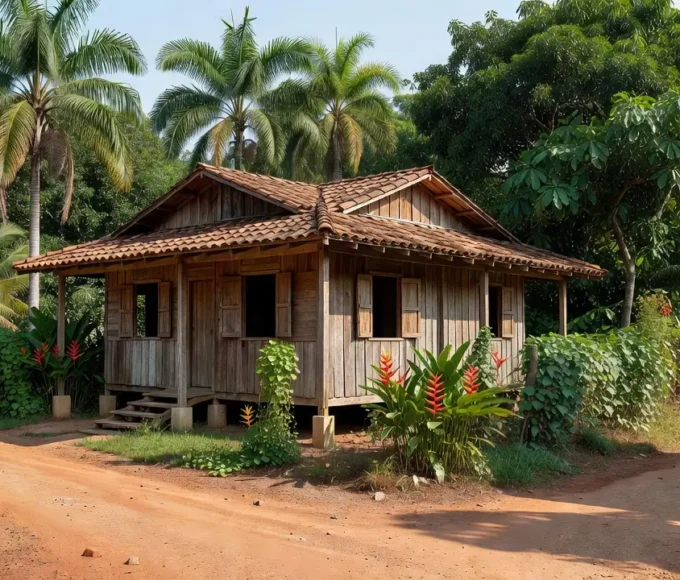 Casa residencial em Ji-Paraná, Rondônia, relacionada a caso de agressão familiar
