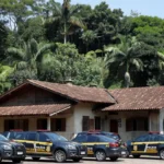 Viaturas da Polícia Federal em operação em Porto Velho