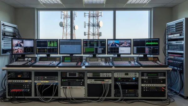 Equipamentos de transmissão para propaganda eleitoral gratuita no TRE-RO