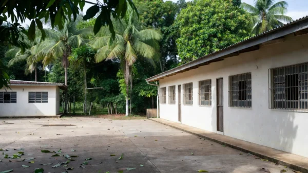 Escola pública em Ariquemes após fim da greve de professores e pagamento do piso
