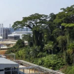 Área industrial em Rondônia representando foco em industrialização para candidatura ao Senado