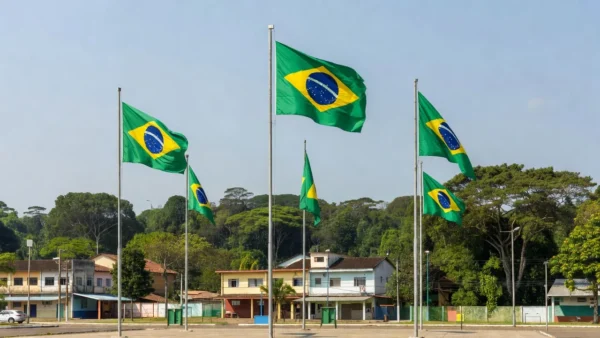 Hasteamento de bandeiras na Semana da Pátria em Porto Velho