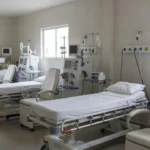 Sala de hemodiálise em hospital de Rolim de Moura, Rondônia