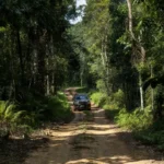 Viatura da Polícia Federal em operação em Rondônia